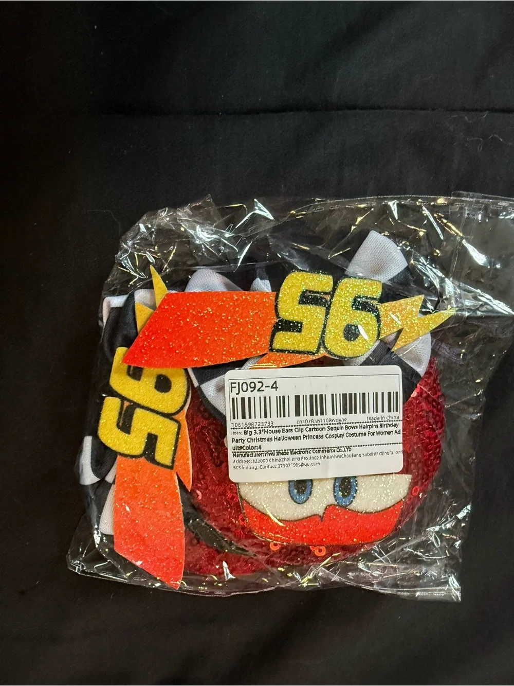 Cars Mickey Ears Clips